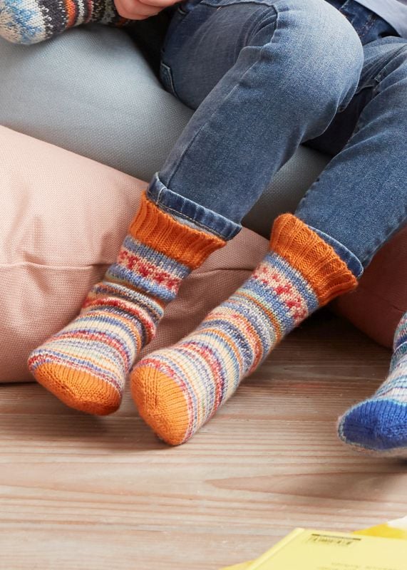 Free sock knitting patterns for charity
